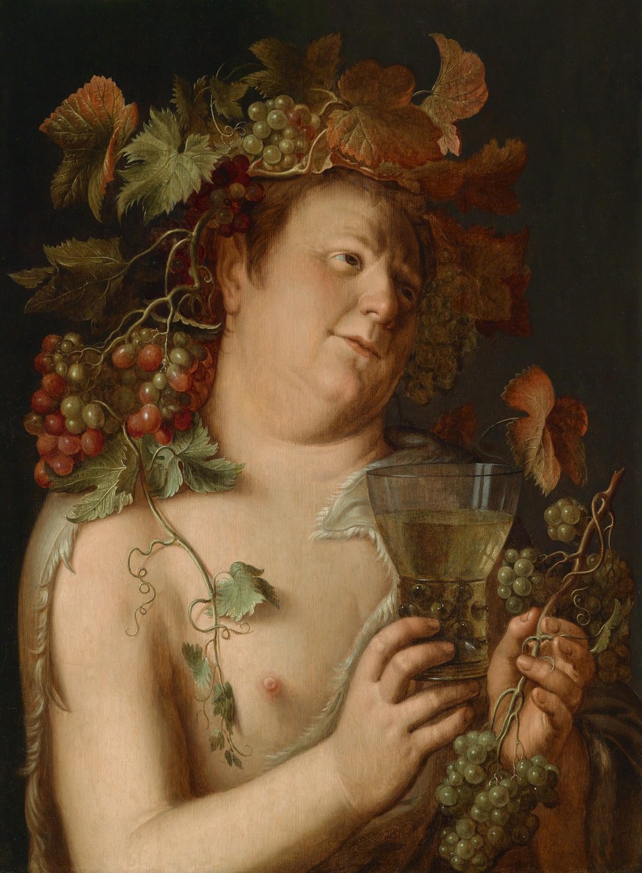 Bacchus alkotó: Joachim Wtewael or Utewael
