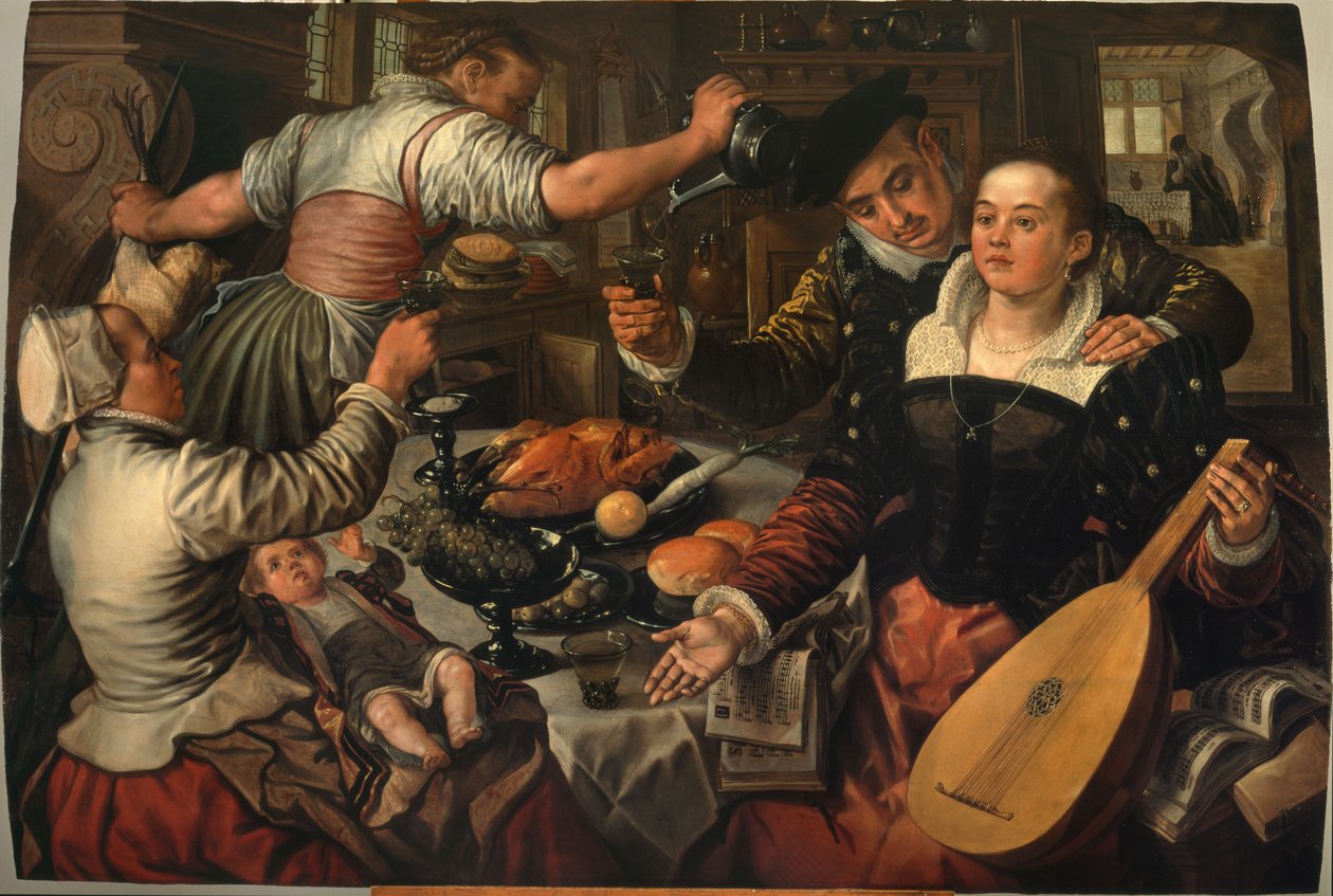 Konyhai jelenet koncerttel alkotó: Joachim Beuckelaer