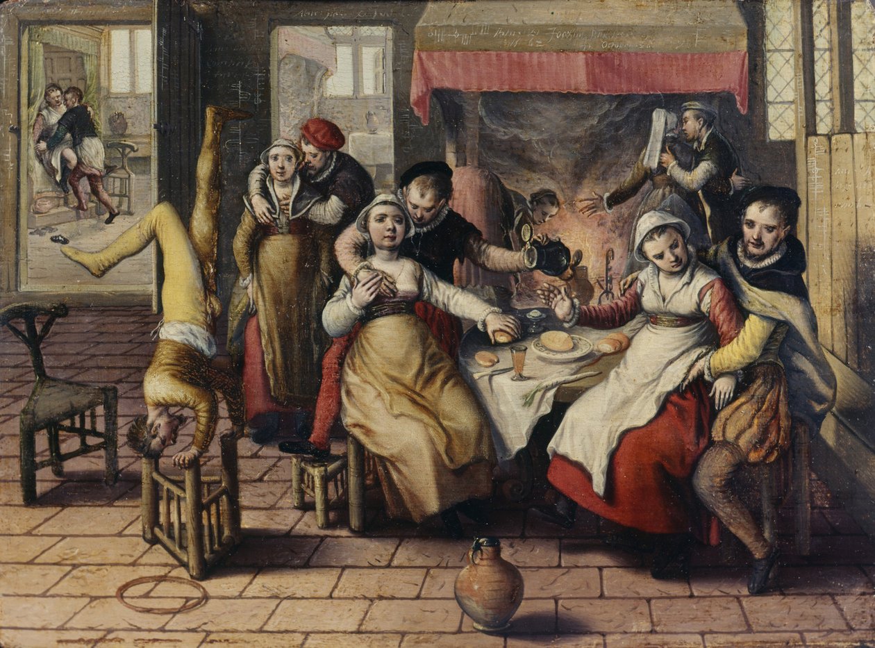 Bordélyház alkotó: Joachim Beuckelaer