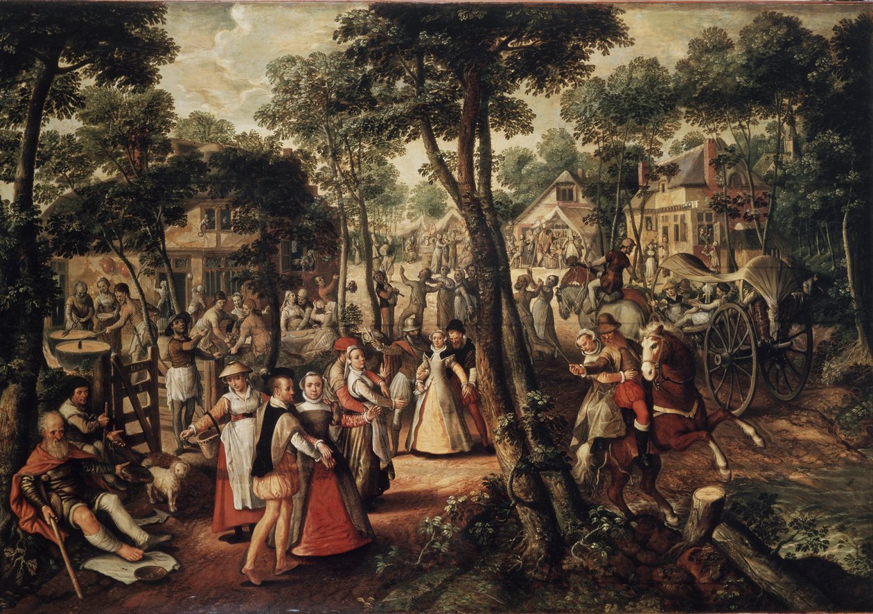 Vidéki ünnepség alkotó: Joachim Beuckelaer or Bueckelaer