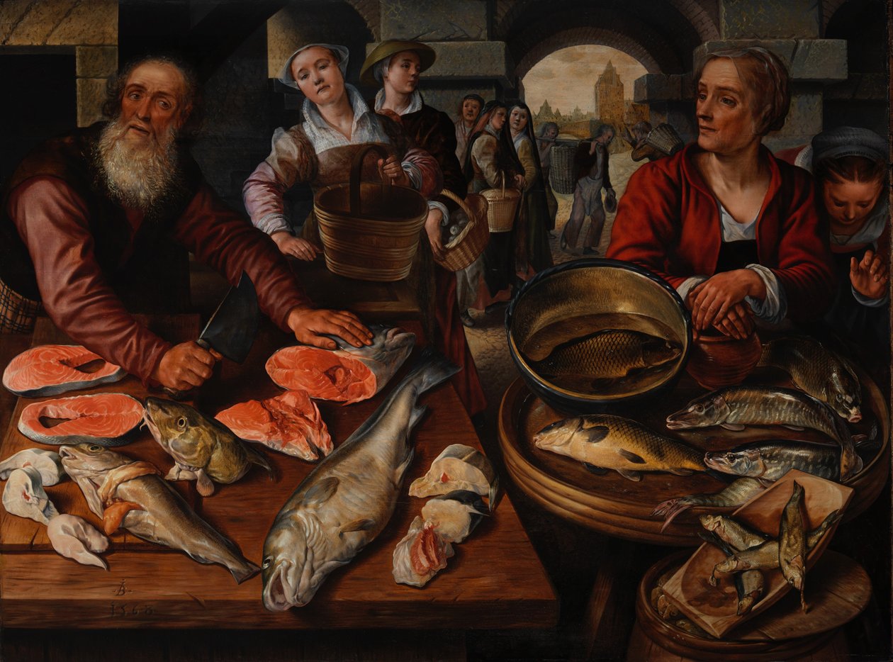 Halpiac, 1568 (olaj, balti tölgy) alkotó: Joachim Beuckelaer