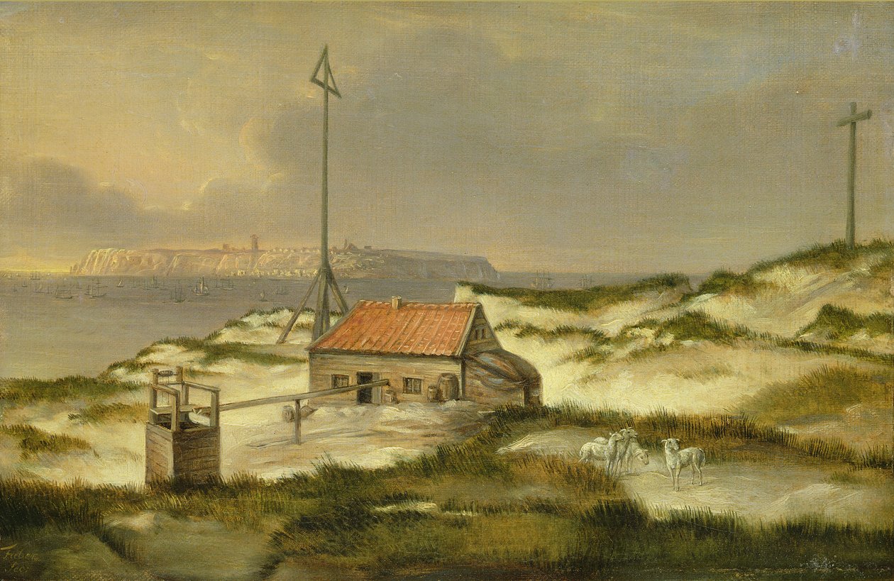 Helgoland dűnéi, 1815 alkotó: Joachim Faber