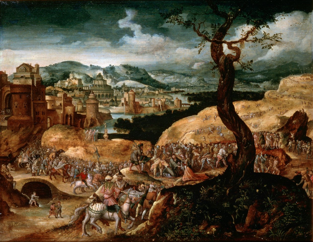 Krisztus szenvedése, 16. század eleje alkotó: Joachim Patinir