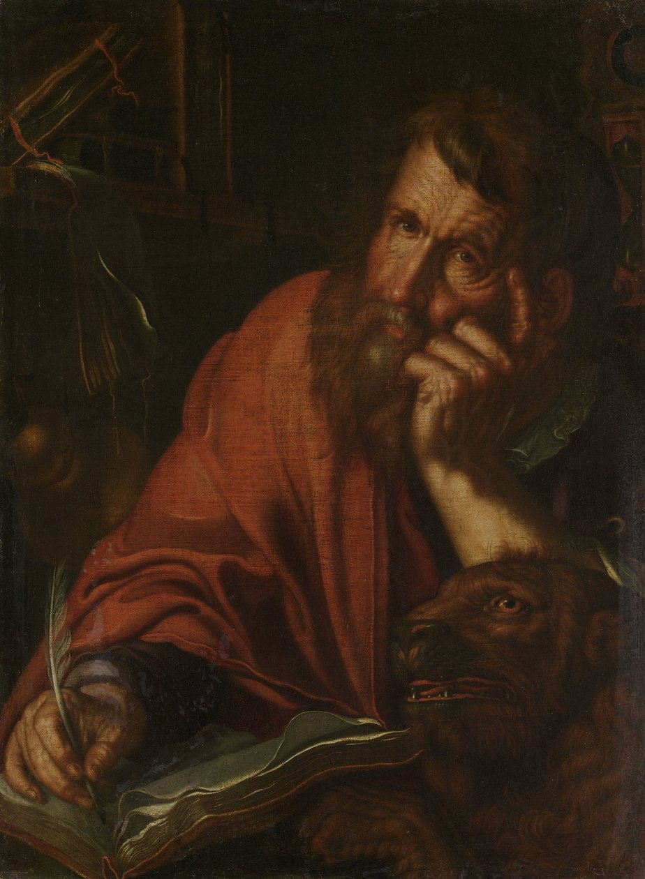 Szent Márk evangélista alkotó: Joachim Wtewael or Utewael
