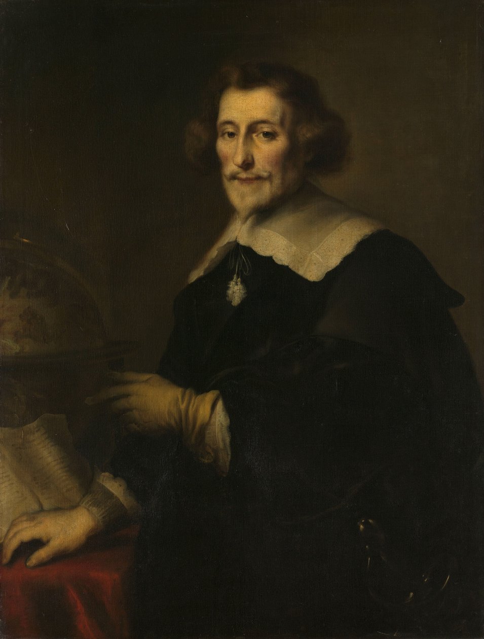 Pieter Corneliszoon Hooft, muideni végrehajtó, történész és költő portréja alkotó: Joachim von Sandrart (I) (copy after)