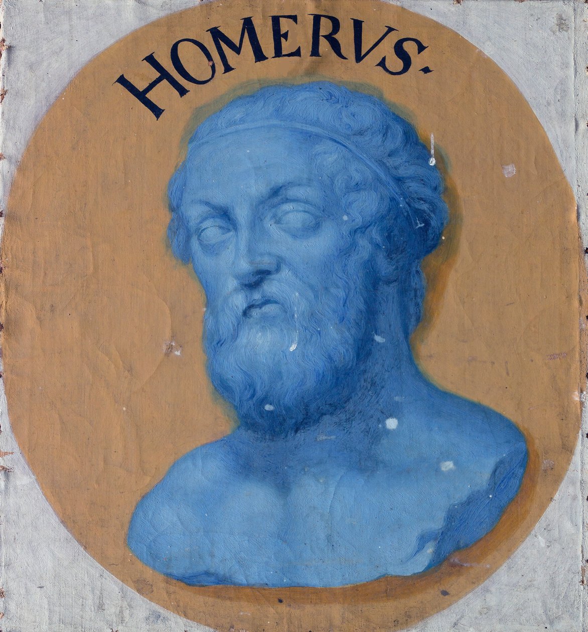 Homérosz, c. 1670. alkotó: Joachim von Sandrart