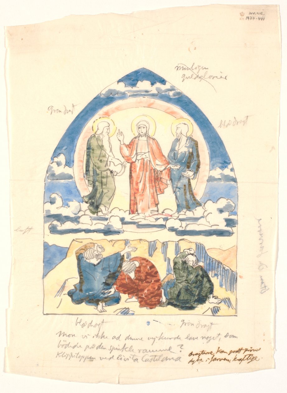 Magyarázat a hegyen alkotó: Joakim Frederik Skovgaard