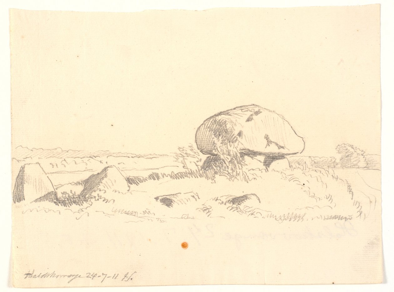 Stendysse. Haldskovvænge alkotó: Joakim Frederik Skovgaard