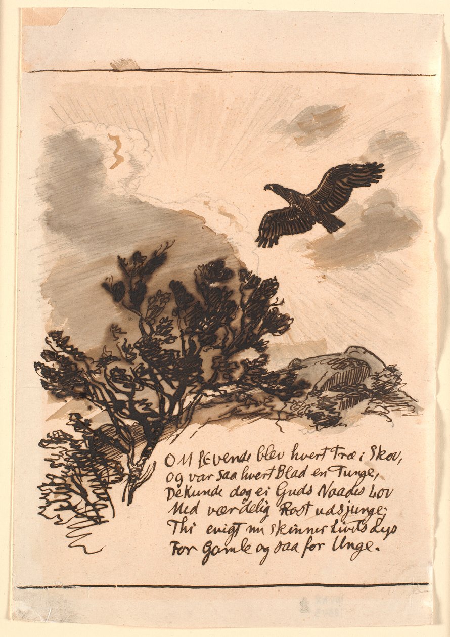 A "The Eagle" tervezete alkotó: Joakim Frederik Skovgaard