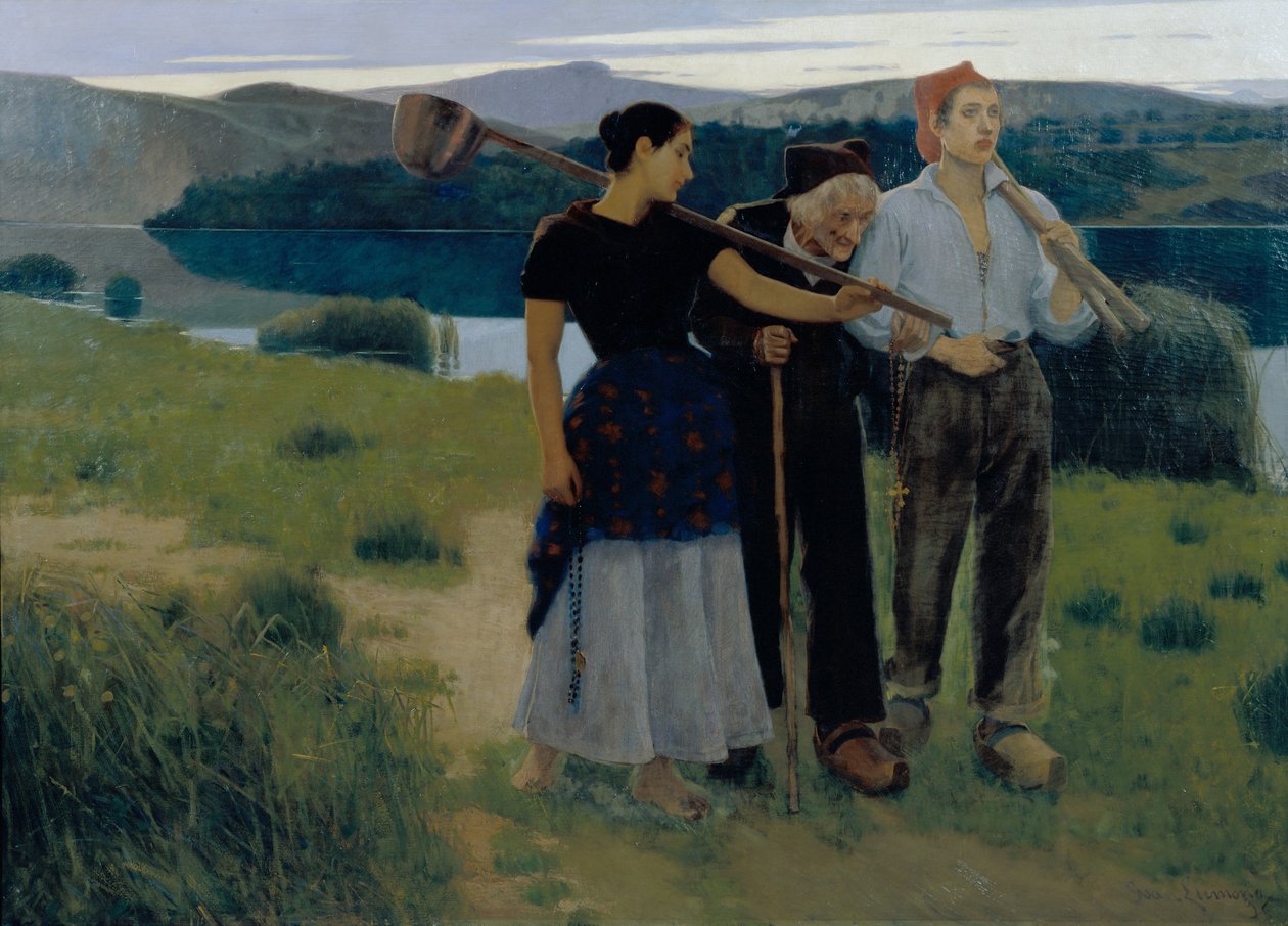 Visszatérés a Telekről alkotó: Joan Llimona