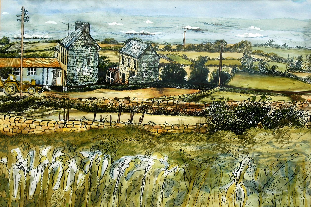 Farm és tenger, LEtacq, 2012, alkotó: Joan Thewsey