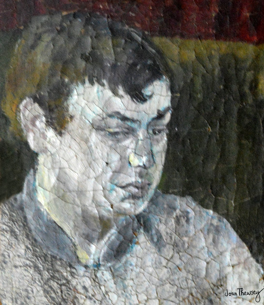 Egy női portré, 1978, alkotó: Joan Thewsey