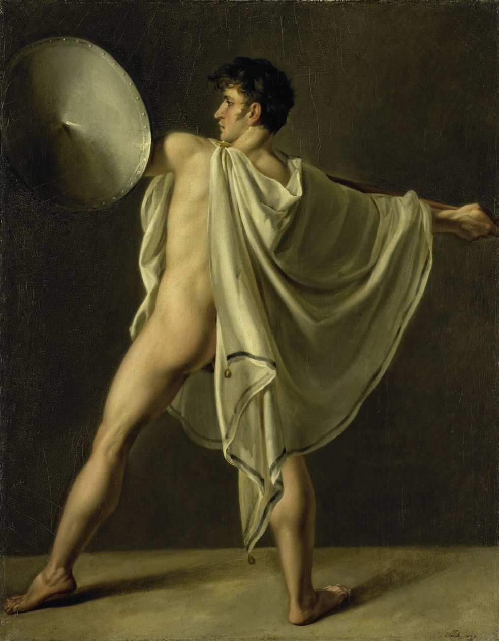 Warrior Lance és Shield alkotó: Joannes Echarius Carolus Alberti