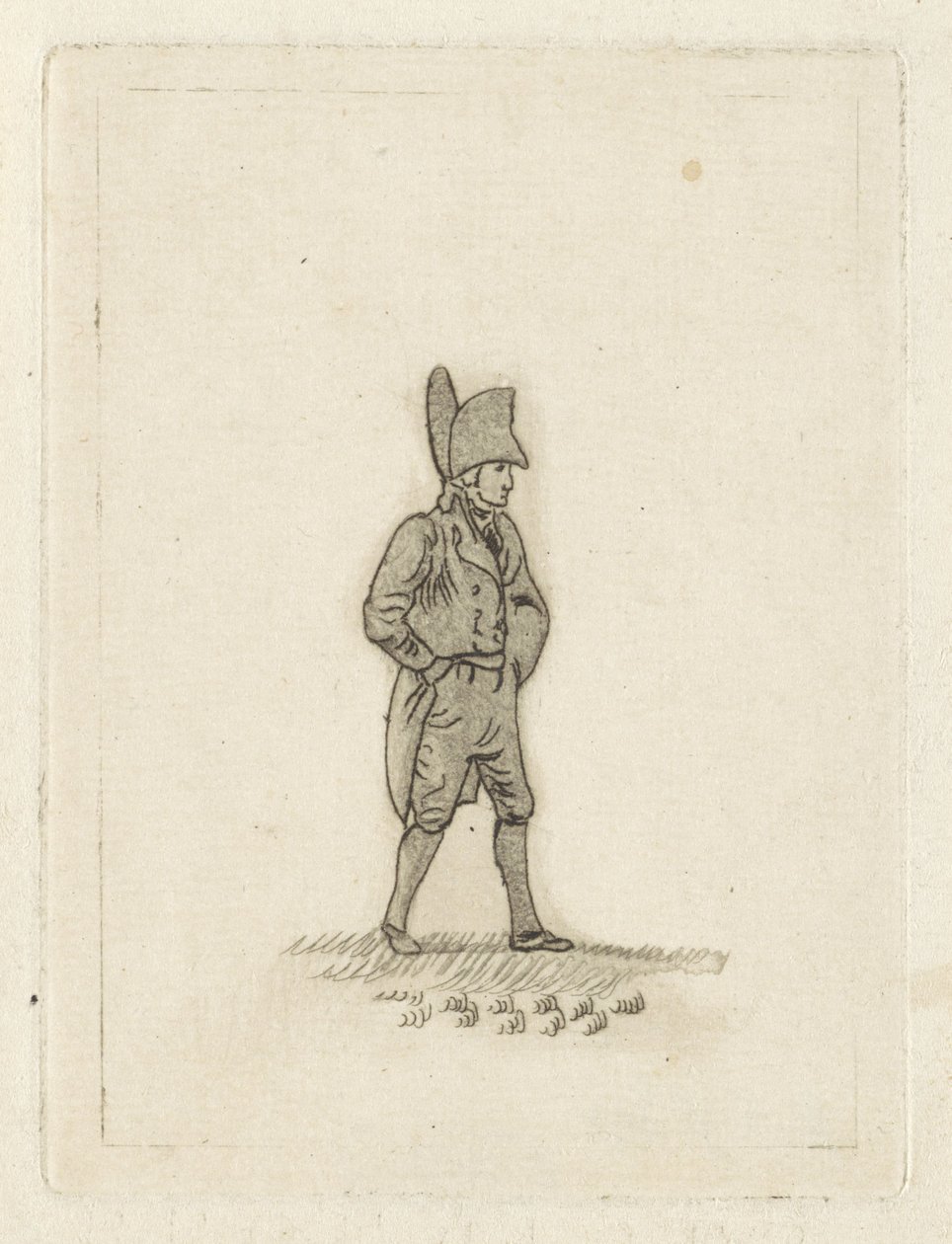 Férfi egy szúrással a fején alkotó: Joannes Pieter Visser Bender