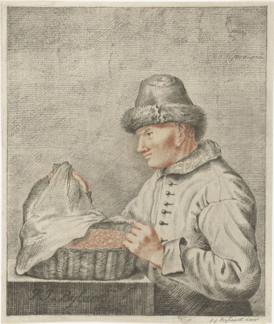 garnélarák eladó alkotó: Joannis Jacobus Bijlaert (signed by artist)