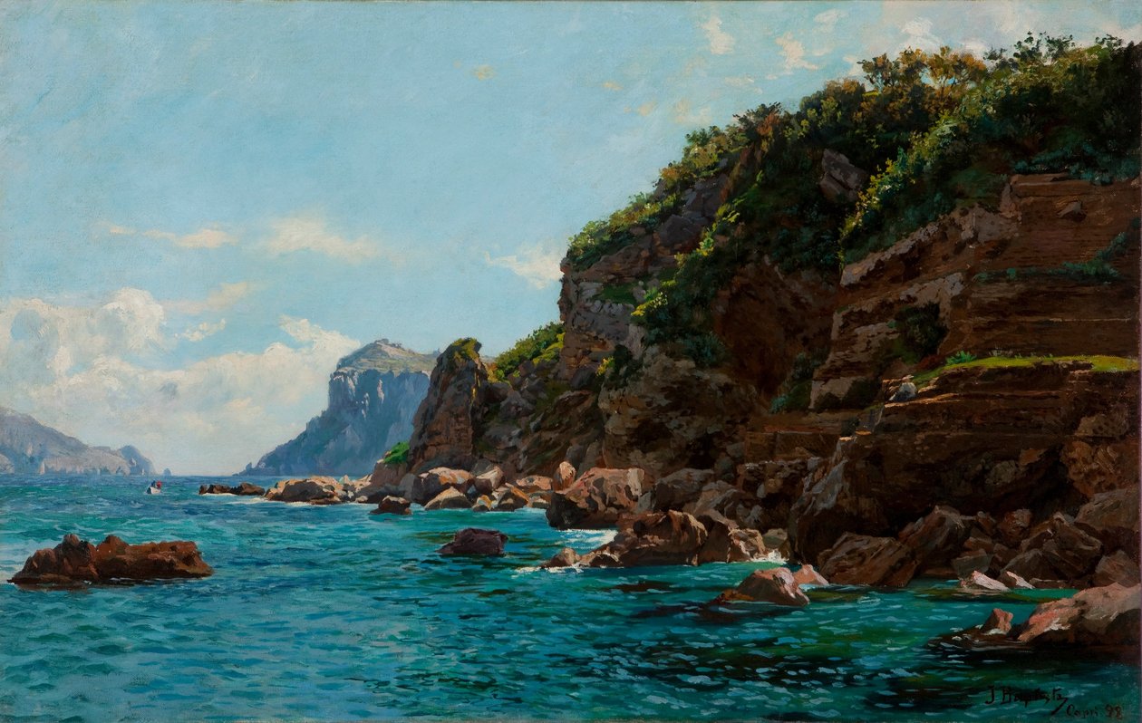 Kék barlang portugálok: Gruta Azul alkotó: Joao Batista da Costa