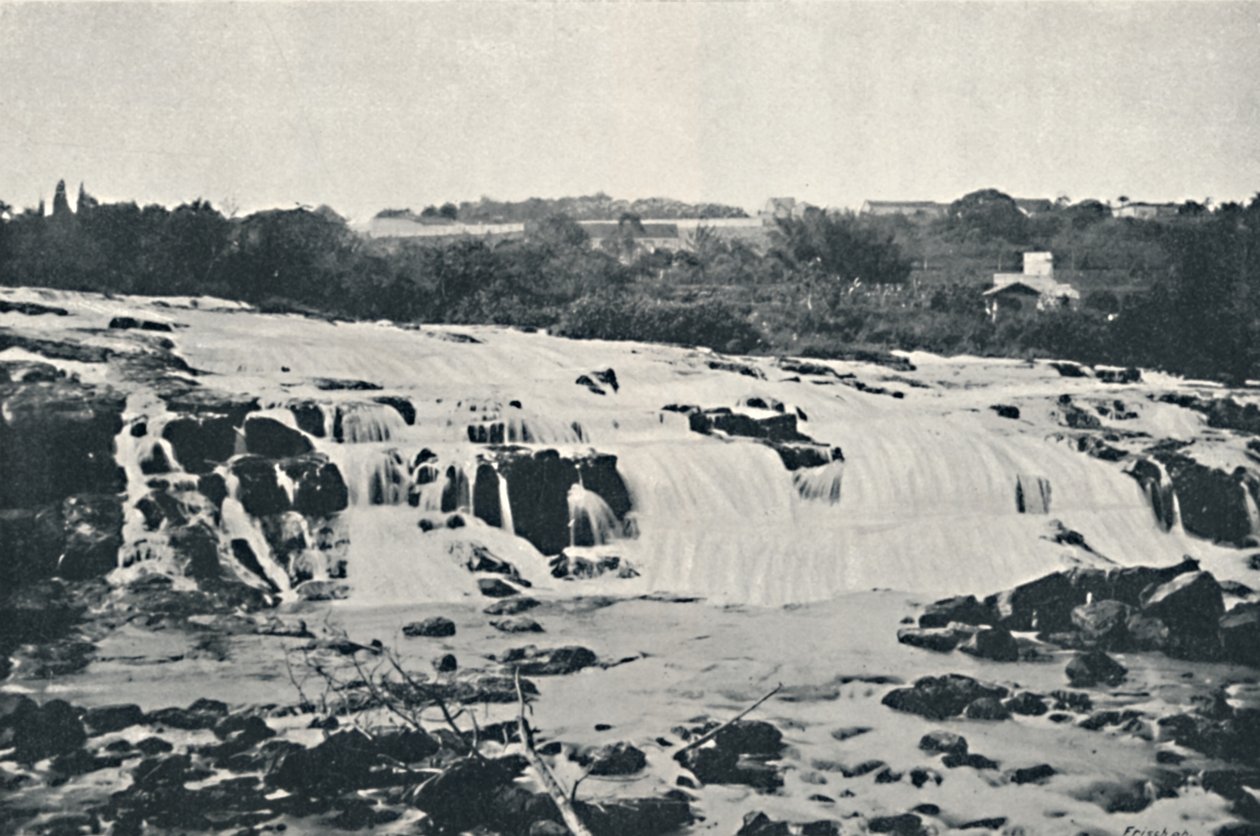 Piracicaba-vízesés, 1895 alkotó: Joao Pompe