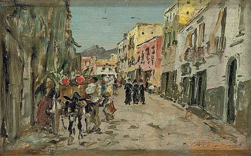 Spanyol utca: spanyol utca: spanyol utca alkotó: Joaquín Sorolla