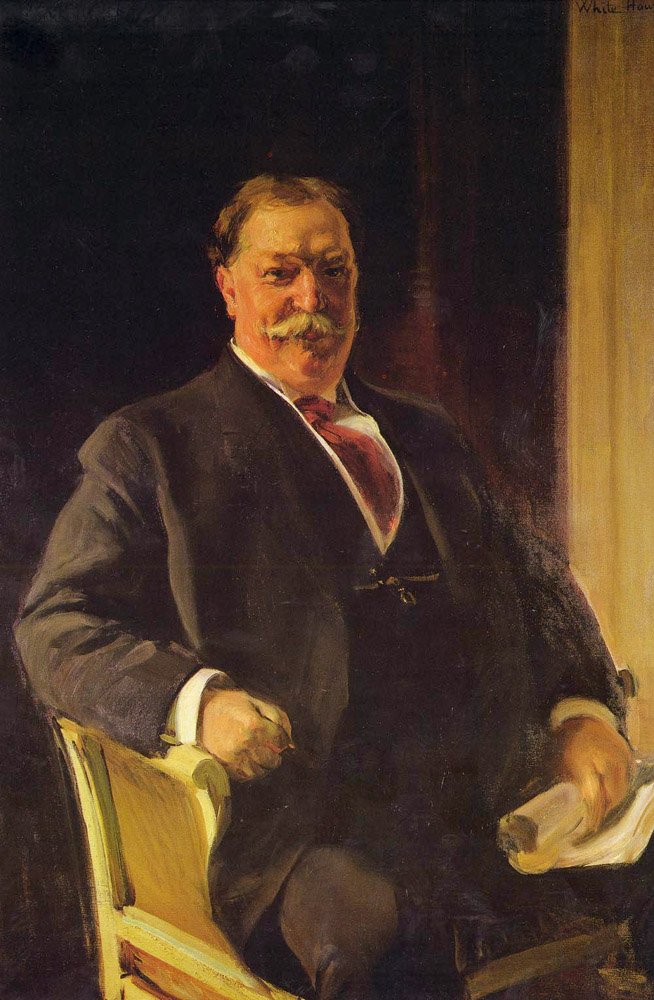 Retrato del Sr. Taft, Presidente de los Estados Unidosn Angol: Taft úr, az Egyesült Államok elnökének portréja Angol: Taft úr, az Amerikai Egyesült Államok elnökének portréja alkotó: Joaquín Sorolla