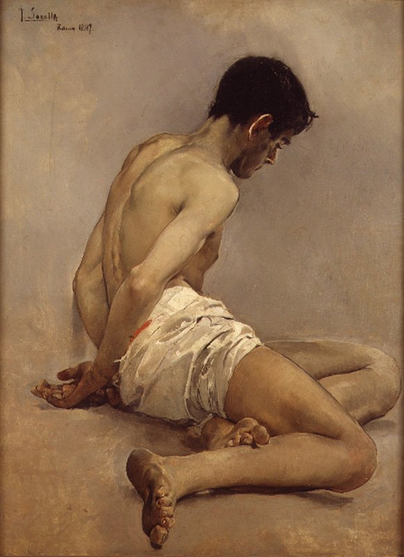Akadémiai tanulmány az életből alkotó: Joaquín Sorolla