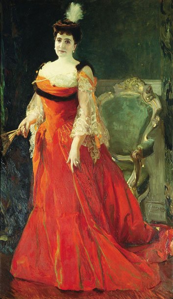 Josefina de Alvear de Errazuriz alkotó: Joaquín Sorolla
