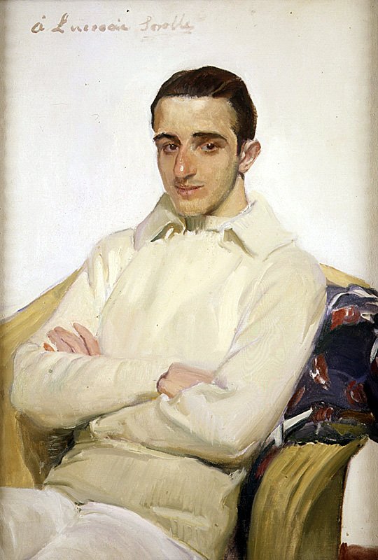 Jose Luis Benlliure Lopez de Arana portréja alkotó: Joaquín Sorolla