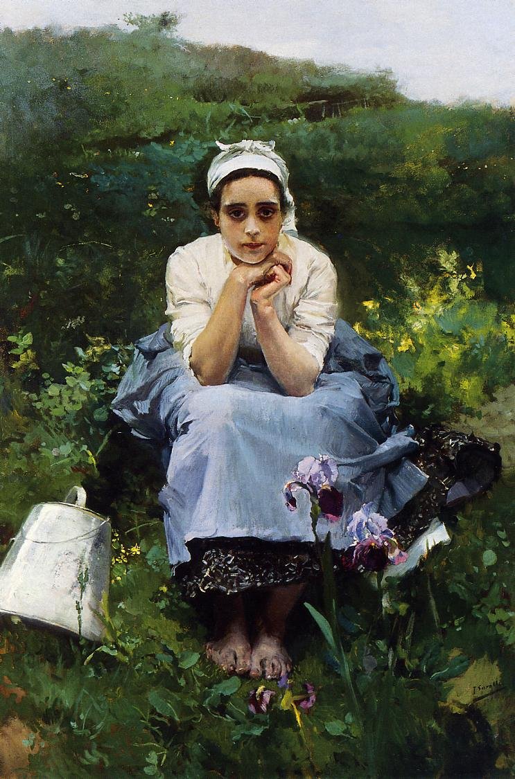 A tejeslány alkotó: Joaquín Sorolla