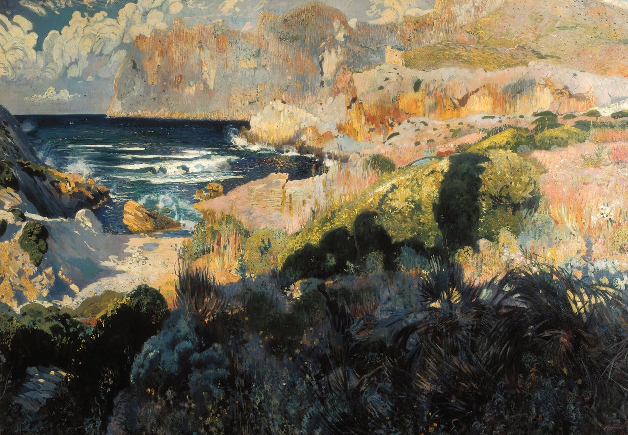 Sant Vicenc-öböl. Joaquim MIR I TRINXET festménye alkotó: Joaquin Mir Trinxet