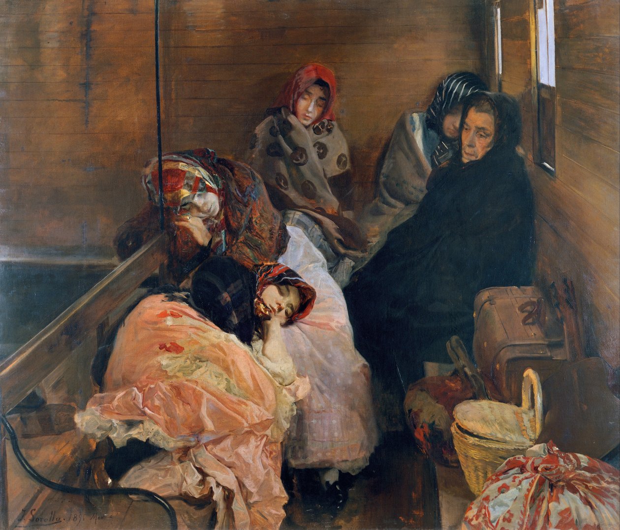Fehér rabszolgakereskedelem alkotó: Joaquín Sorolla
