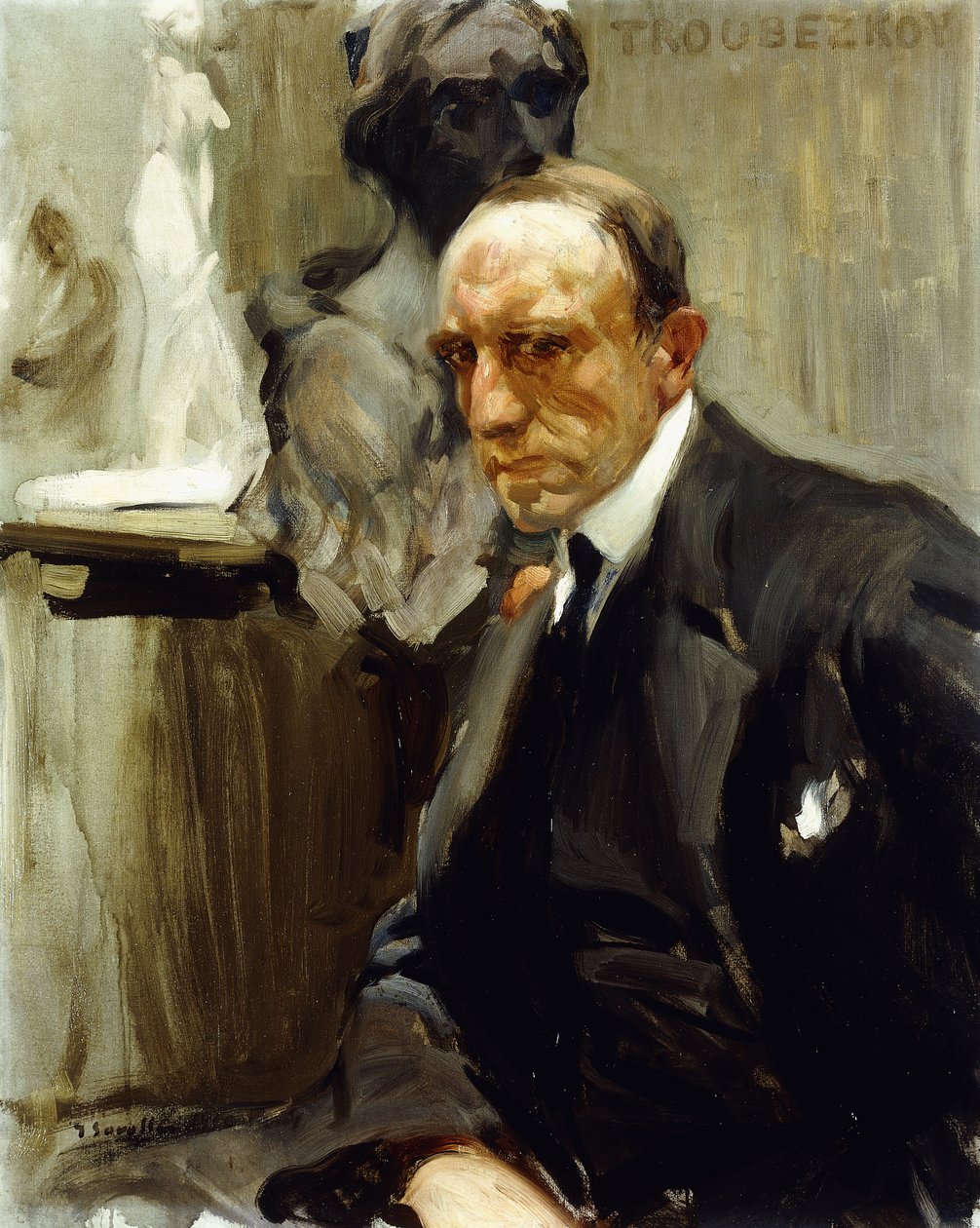 Troubetzkoy portréja, 1910 alkotó: Joaquín Sorolla