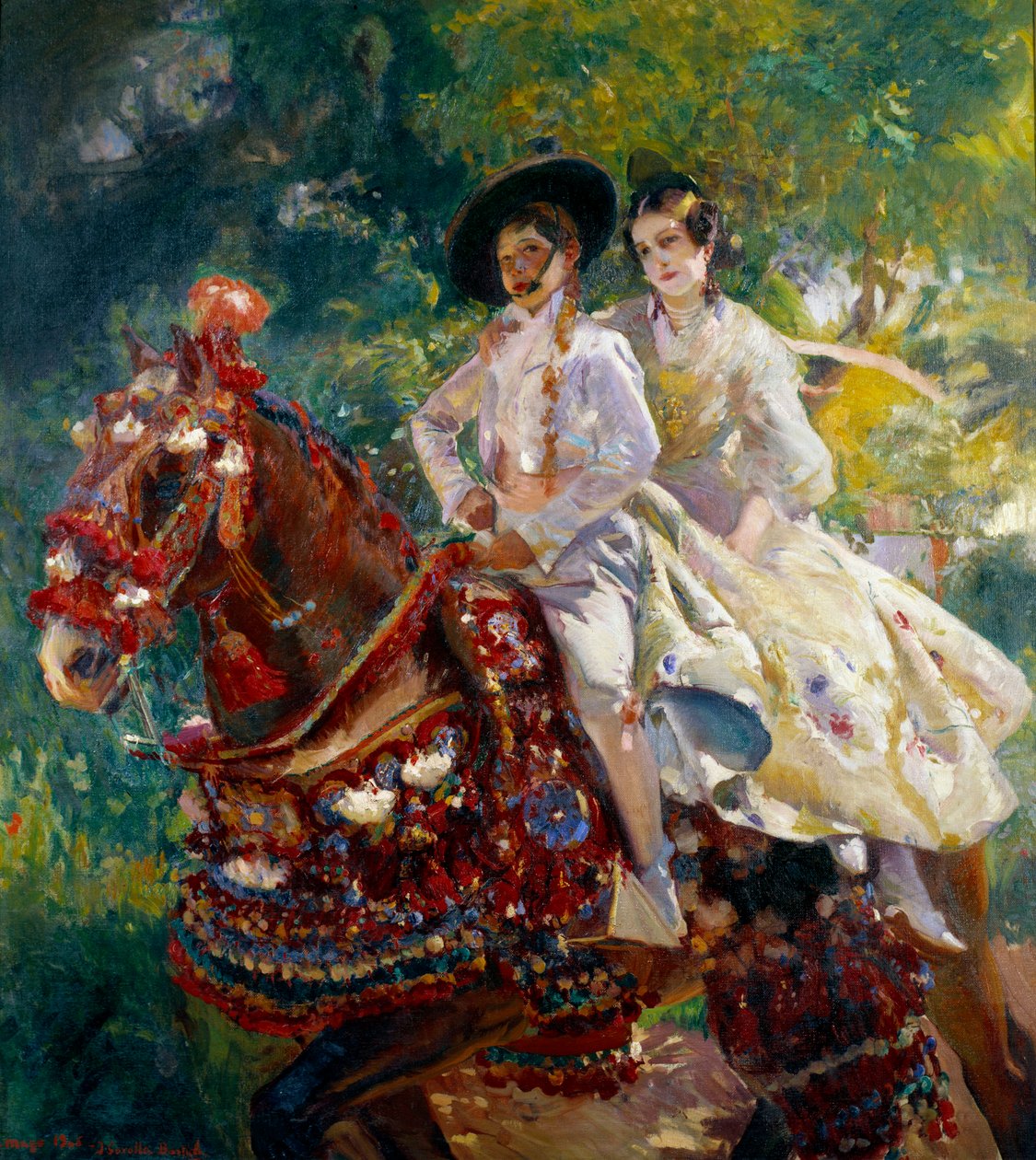 Joaquin Sorolla (1863-1923) Feria festményének visszatérése (ec.esp.), XX. század. Madrid, Sorolla Múzeum alkotó: Joaquín Sorolla
