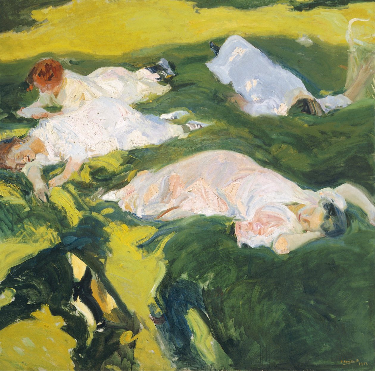 A szieszta alkotó: Joaquín Sorolla