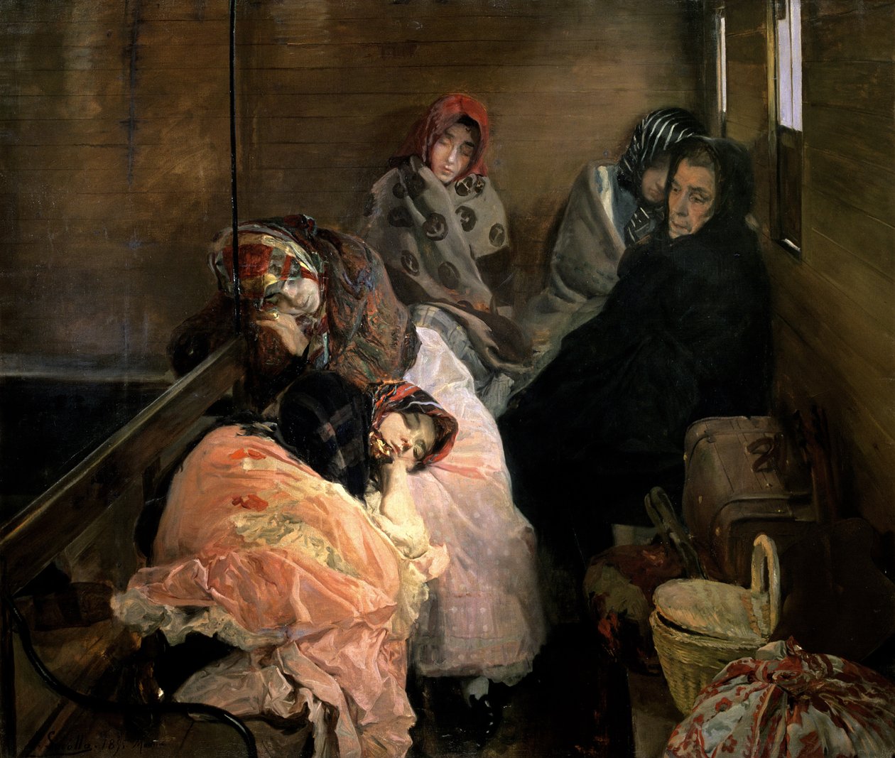 A fehér rabszolga-kereskedelem alkotó: Joaquin Sorolla y Bastida