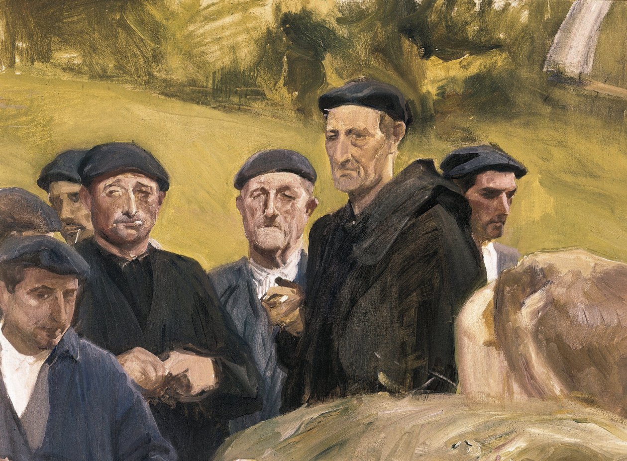 A Guipuzcoa fajtái. Joaquin SOROLLA (1863-1923) festménye Olaj, vászon. Magángyűjtemény. alkotó: Joaquín Sorolla