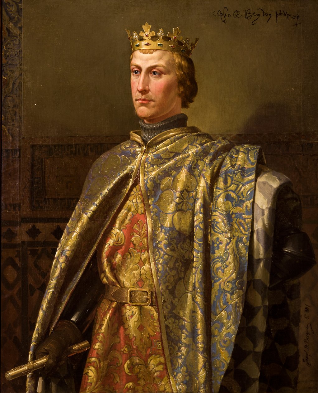 Pedro I. Kasztília alkotó: Joaquín Domínguez Bécquer  