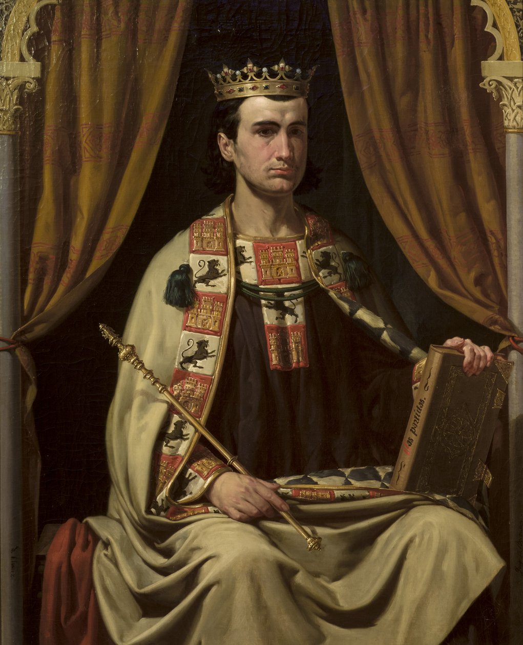 Alfonso X, a bölcs alkotó: Joaquín Domínguez Bécquer