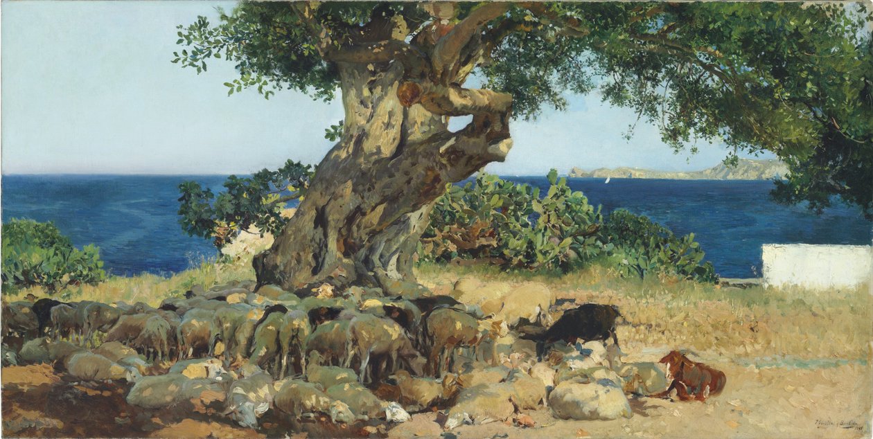 Szentjánoskenyérfa alkotó: Joaquín Sorolla