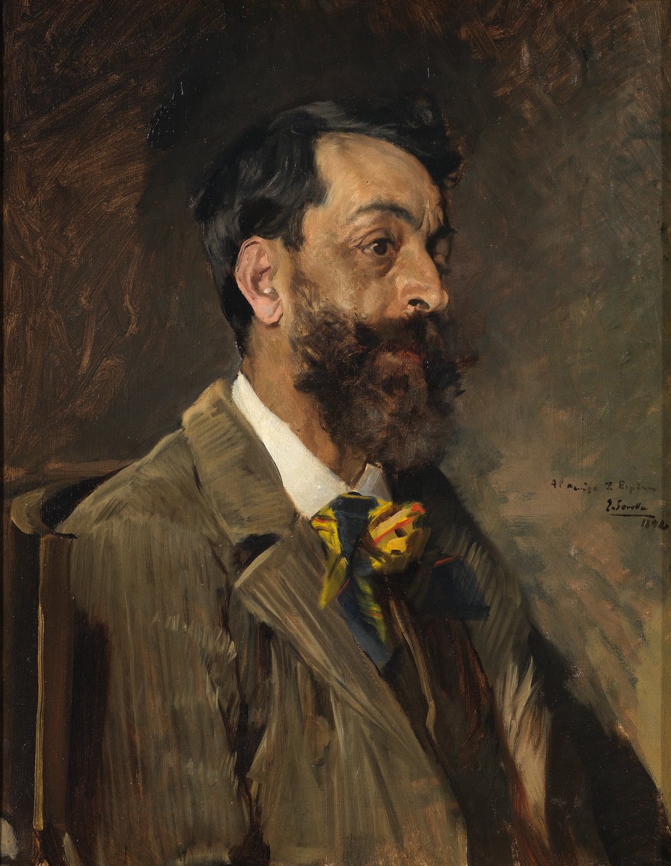 Juan Espina y Capo festőművész alkotó: Joaquín Sorolla