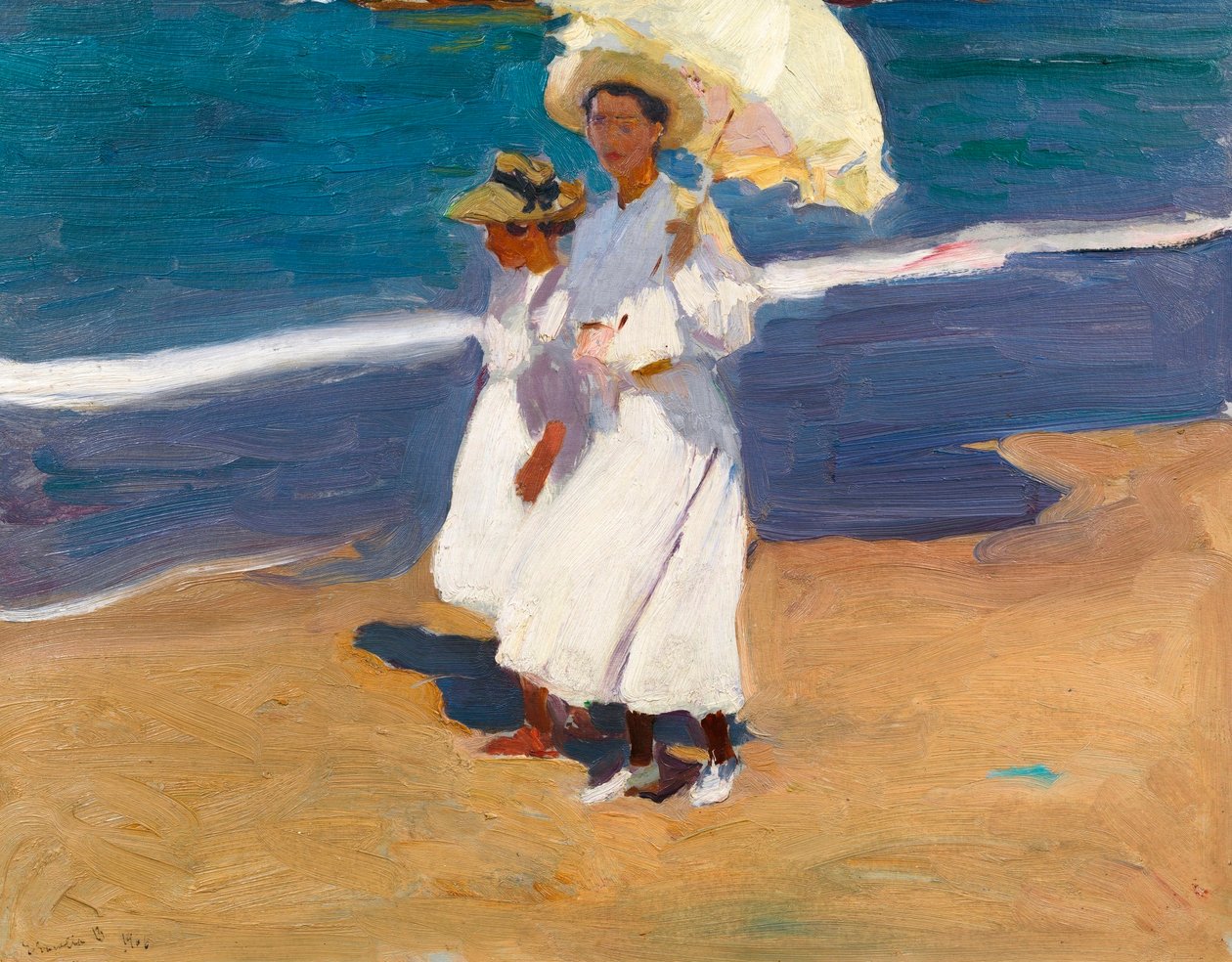 A tengerparton alkotó: Joaquín Sorolla
