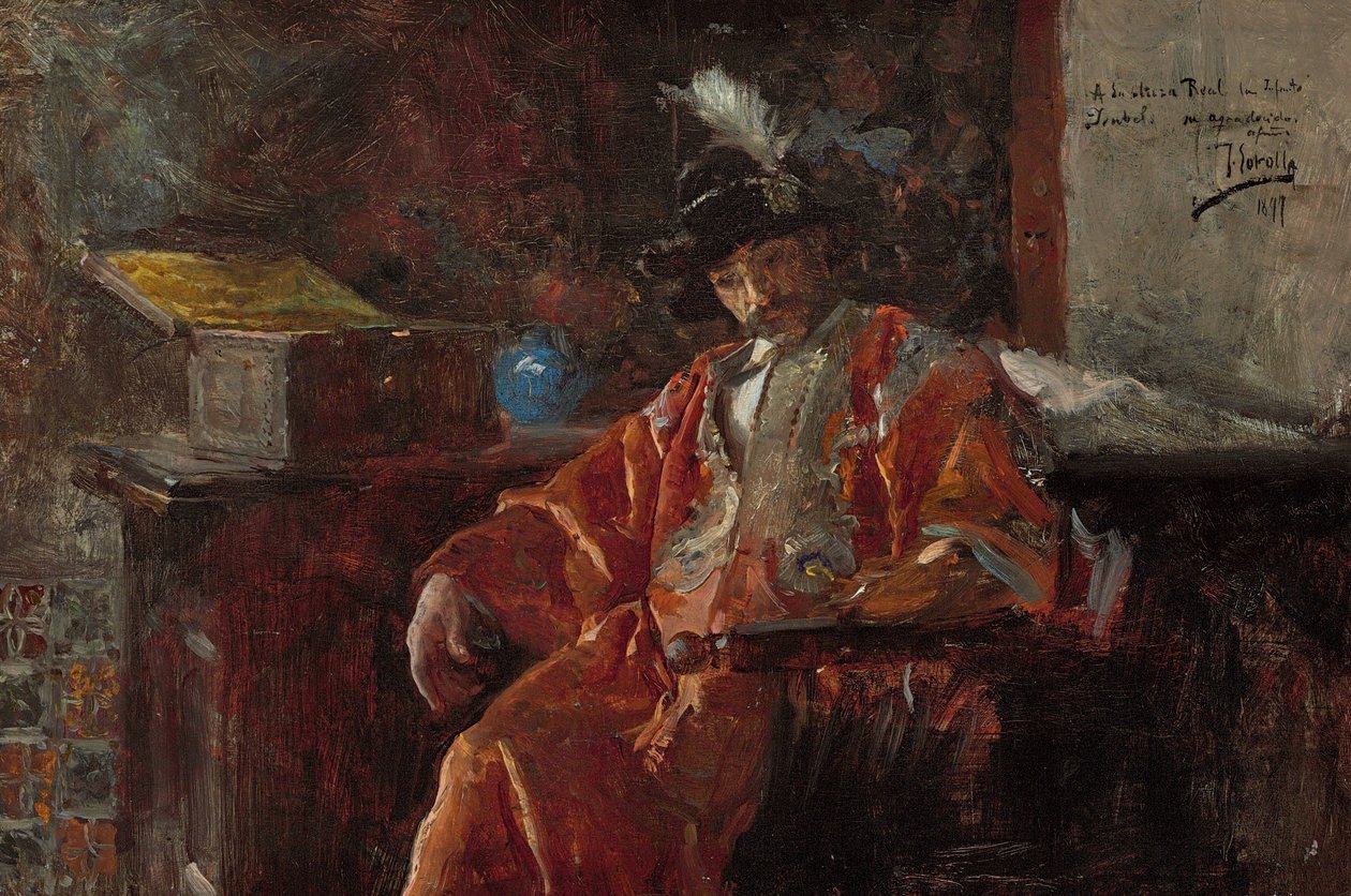Kereskedő alakja alkotó: Joaquín Sorolla