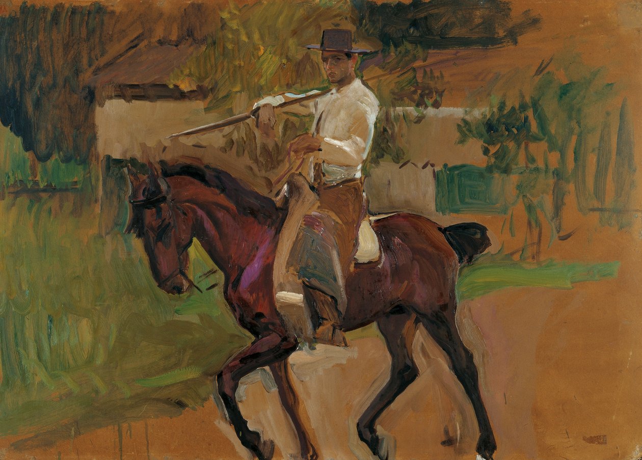 Garrochista alkotó: Joaquín Sorolla