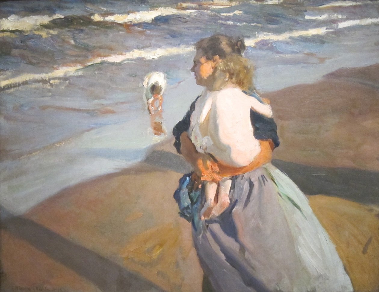 A nietecita alkotó: Joaquín Sorolla