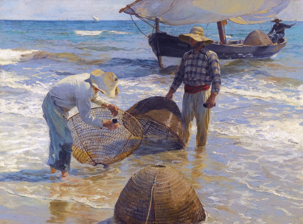 Valenciai halászok alkotó: Joaquín Sorolla