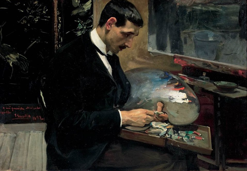 Agustín Otermín arcképe alkotó: Joaquín Sorolla