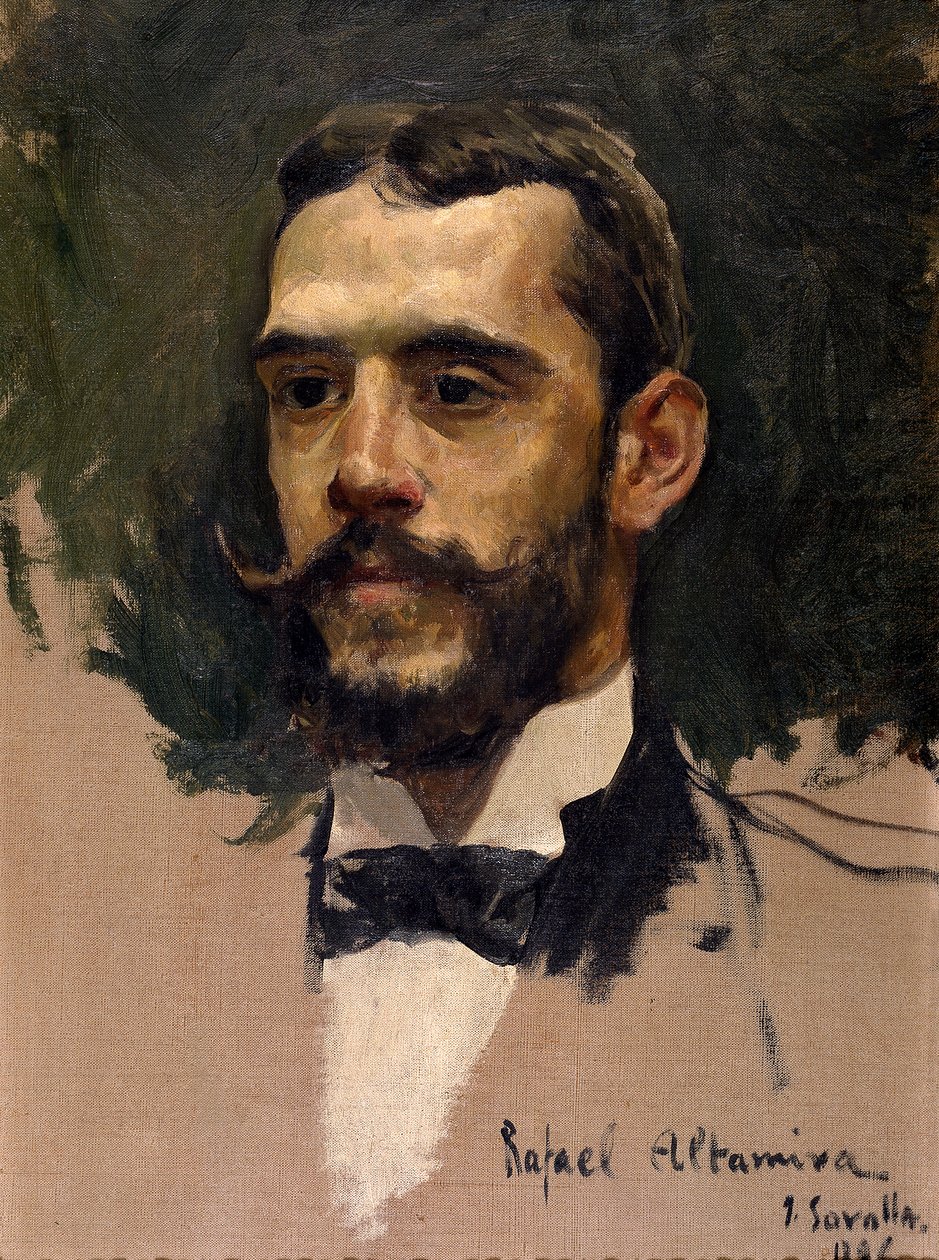 Rafael Altamira és Crevea alkotó: Joaquín Sorolla