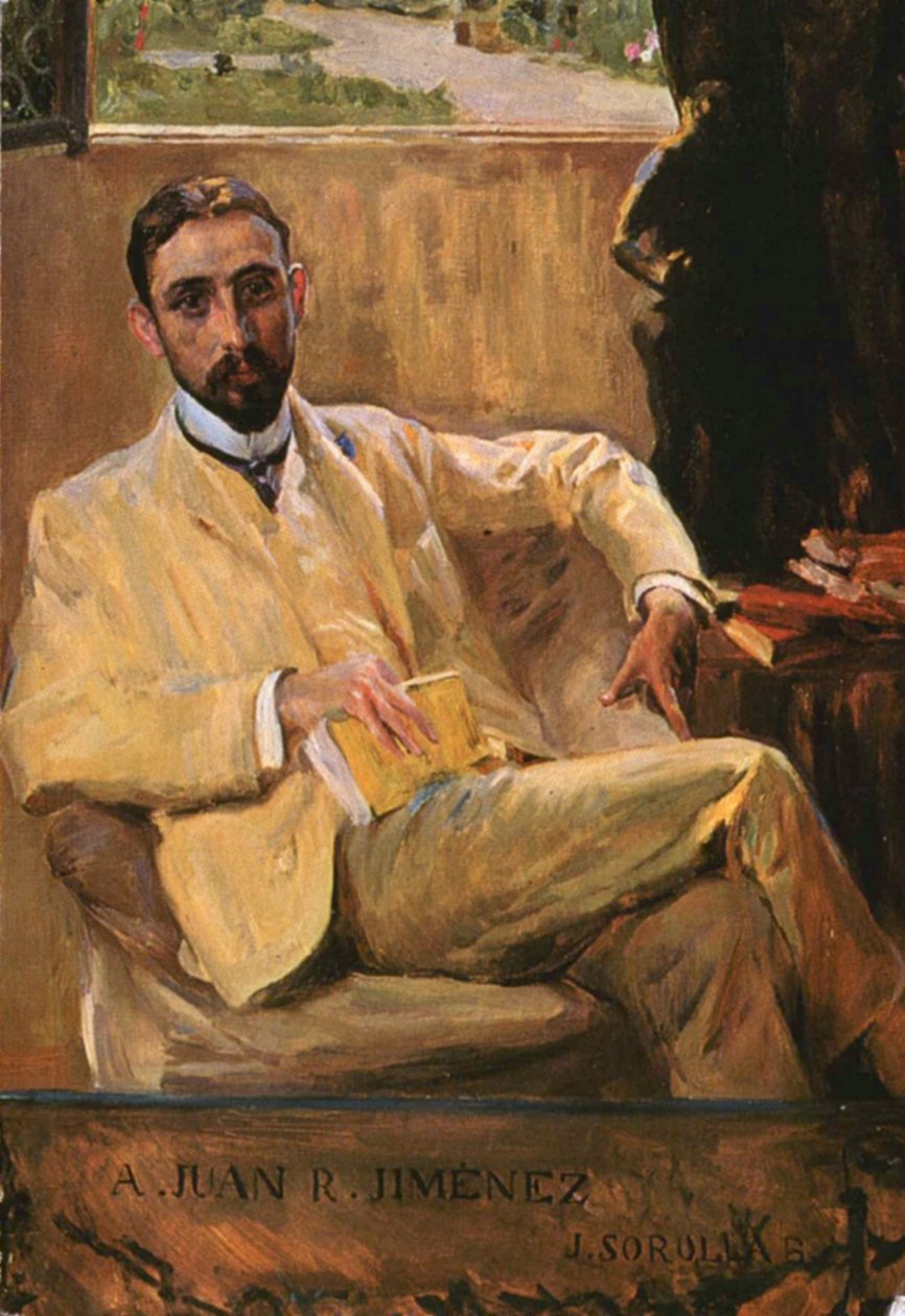 Juan Ramón Jiménez portréja alkotó: Joaquín Sorolla