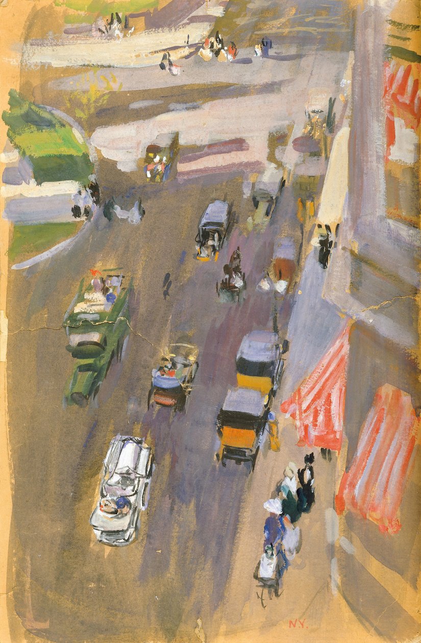 Fifth Avenue, New York alkotó: Joaquín Sorolla