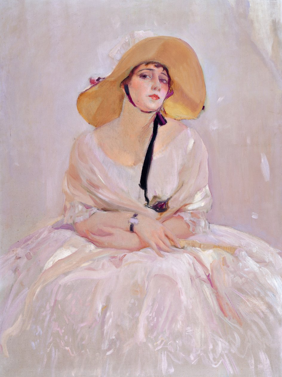 Raquel Meller portréja 1888-1962, 1919 alkotó: Joaquín Sorolla