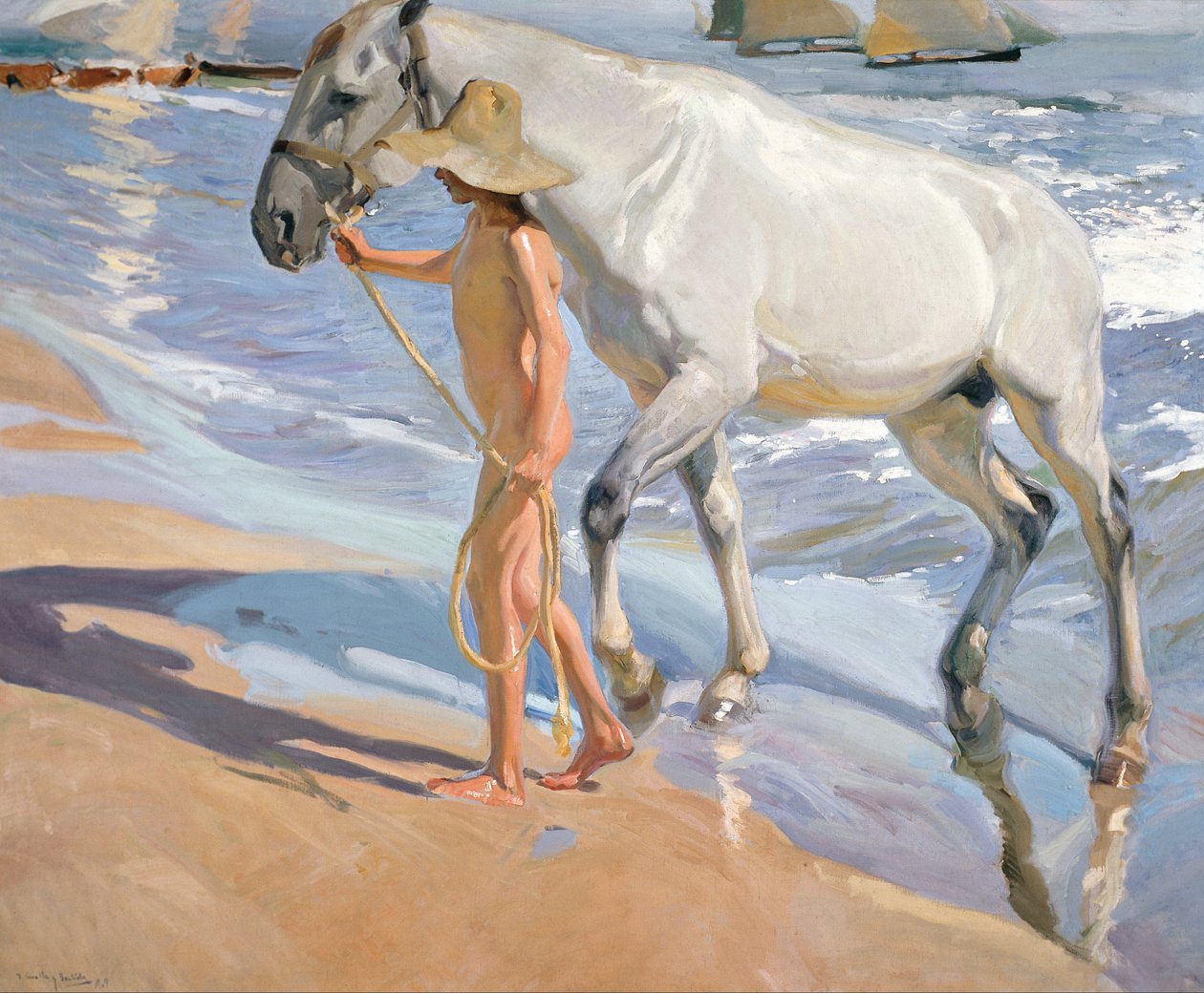 A lófürdő alkotó: Joaquín Sorolla