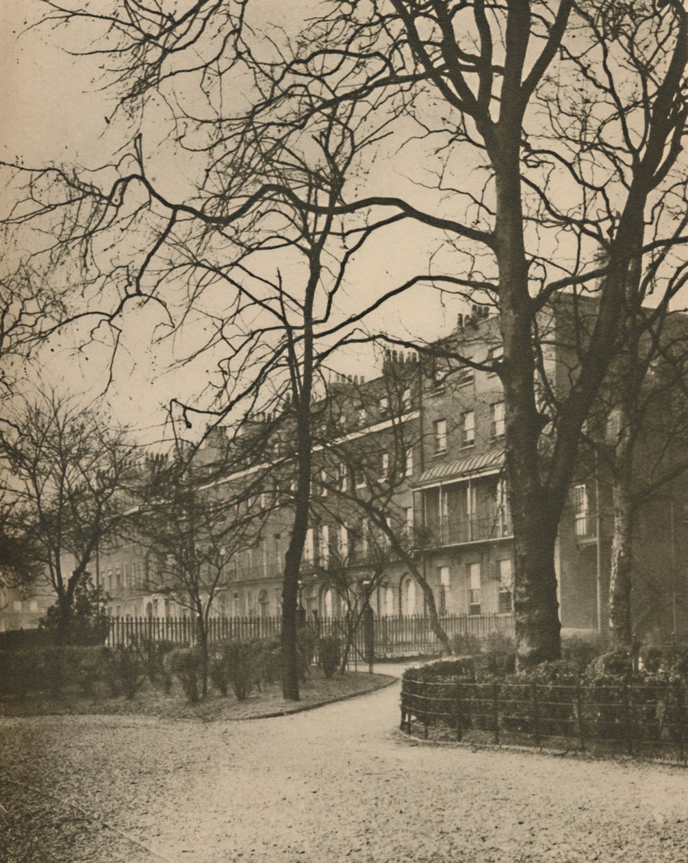 Brunswick Square: Bloomsburys Boarding-House Land része, 1935. alkotó: Joel